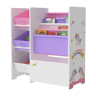 Estante para crianças Vimianzo unicórnio motivo aglomeradotela 60 x 65 x 30 cm multicolor en.casa