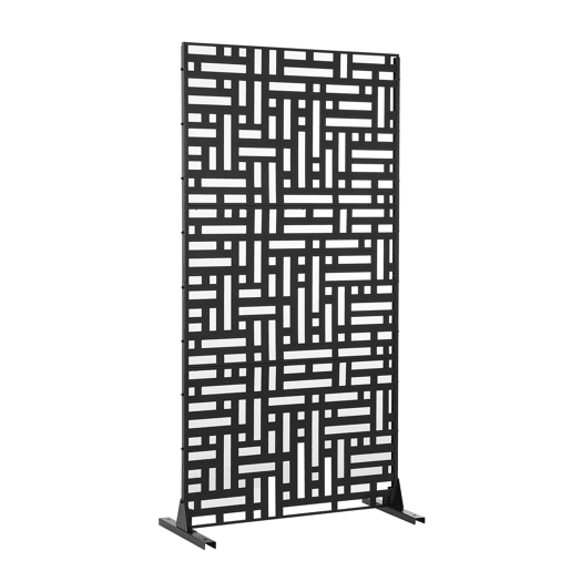 Parede divisória Bernalda aço 180x90cm - Preto casa.pro Parede divisória Bernalda aço 180x90cm - Preto casa.pro