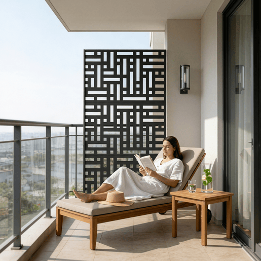 Parede divisória Bernalda aço 180x90cm - Preto casa.pro Parede divisória Bernalda aço 180x90cm - Preto casa.pro