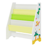Estante para crianças Fisterra 4 níveis dinossauro aglomeradopoliéster 74 x 62 x 29 cm multicolor en.casa
