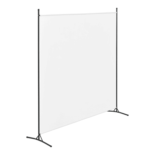Biombo divisória Tarazona Interior 176 x 175 cm Branco en.casa
