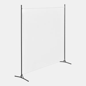 Biombo divisória Tarazona Interior 176 x 175 cm Branco en.casa