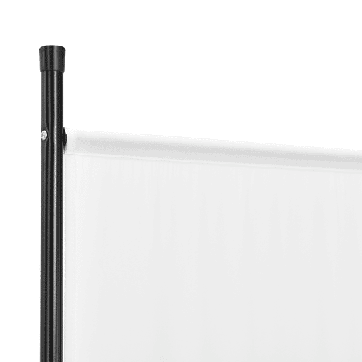 Biombo divisória Tarazona Interior 176 x 175 cm Branco en.casa