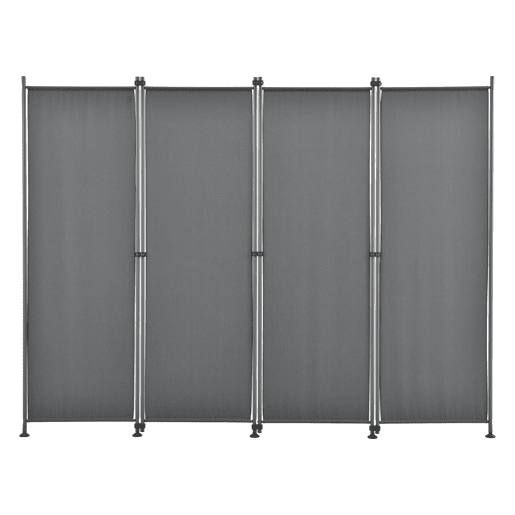 Divisória  Biombo Modica poliéster 215 x 170 cm Cinzento médio pro.tec