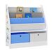Estantería para niños Neda 71 Estantería para niños Neda 71 Blanco/ Azul