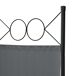 Biombo Separador de 6 Paneles Saragossa Biombo Separador de 6 Paneles Saragossa Gris Oscuro