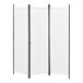 Biombo Separador de 3 Paneles Huesca Biombo Separador de 3 Paneles Huesca Blanco