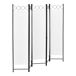 Biombo Separador de 5 Paneles Saragossa Biombo Separador de 5 Paneles Saragossa Blanco