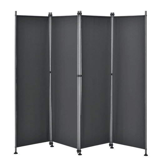 Divisória  Biombo exterior Modica - aço  poliéster - 215 x 170 cm - Cinzento pro.tec
