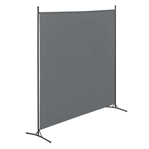 Biombo divisória Tarazona Interior 176 x 175 cm Cinzento escuro en.casa
