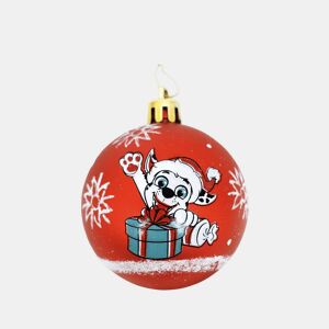 Bola de Natal The Paw Patrol Friendship Vermelho 6 Unidades Plástico (Ø 8 cm)