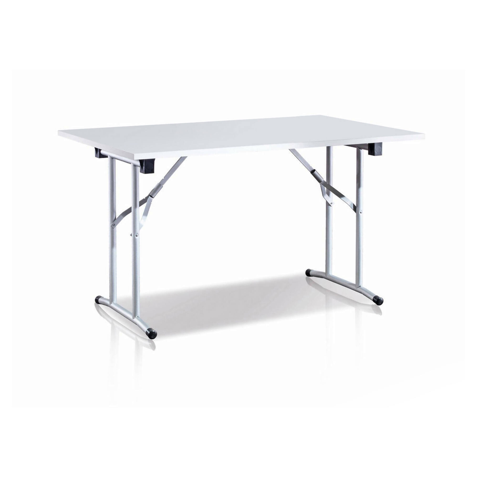Mesa plegable Daccurs con patas plegables de metal 125x80
