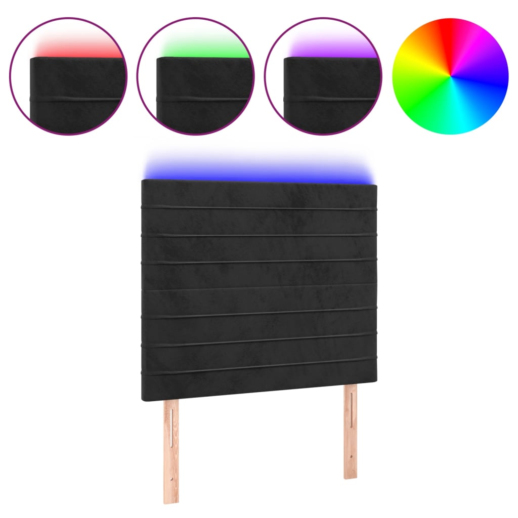 Cabeceros 90 Negro