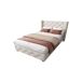 Cama individual de lino Cama individual de lino Beige