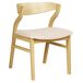 Beliani Silla de comedor MAROA Beliani Silla de comedor MAROA Beige