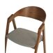 Beliani Silla de comedor YUBA Beliani Silla de comedor YUBA Blanco/ Negro