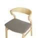 Beliani Silla de comedor MAROA Beliani Silla de comedor MAROA Blanco/ Negro
