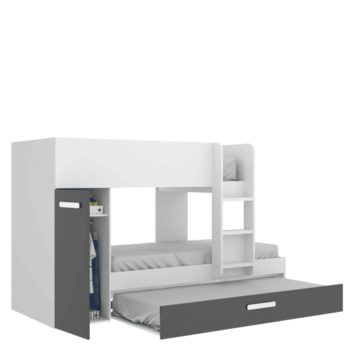 Composição de quarto com efeito madeira Composição de quarto com efeito madeira