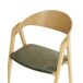 Beliani Silla de comedor YUBA Beliani Silla de comedor YUBA Verde Oscuro