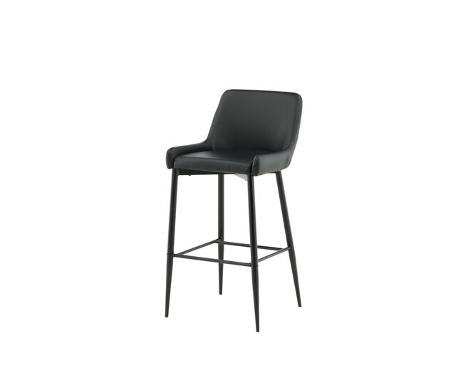 Taburete alto plaza bs 1nos 48x57x105 negro