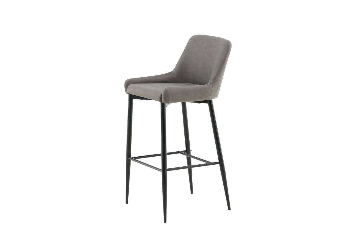 Taburete alto plaza bs 1nos 48x57x105 gris