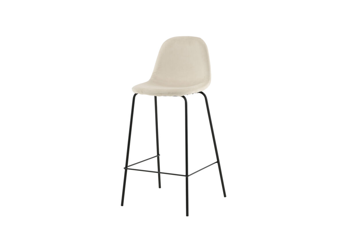 Taburete alto polar bs 1nos 42x43x105 beige