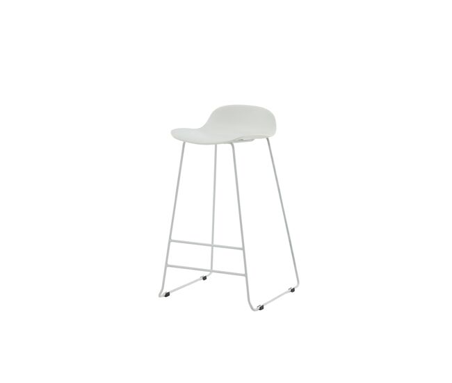 Taburete alto sea bs 1nos 50x42x87 blanco