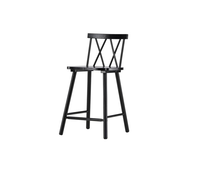 Taburete alto mollösand bs 1nos 43x44x90 negro