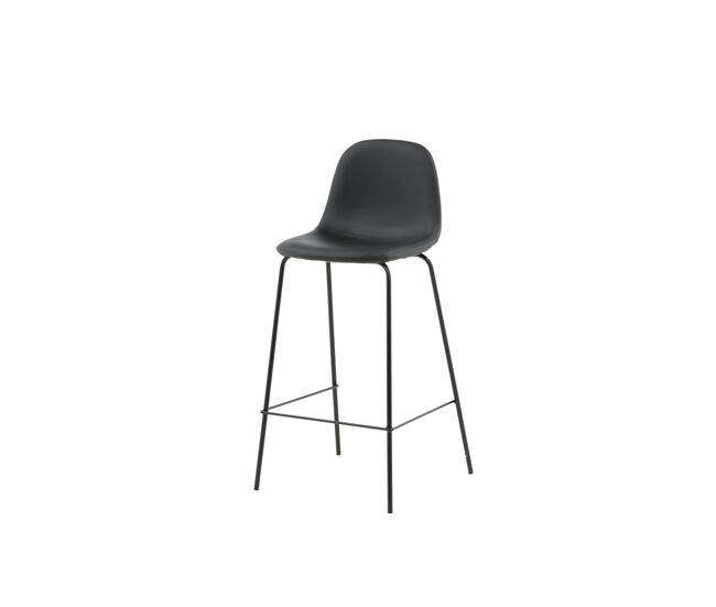 Taburete alto pole bs 1nos 42x43x105 negro