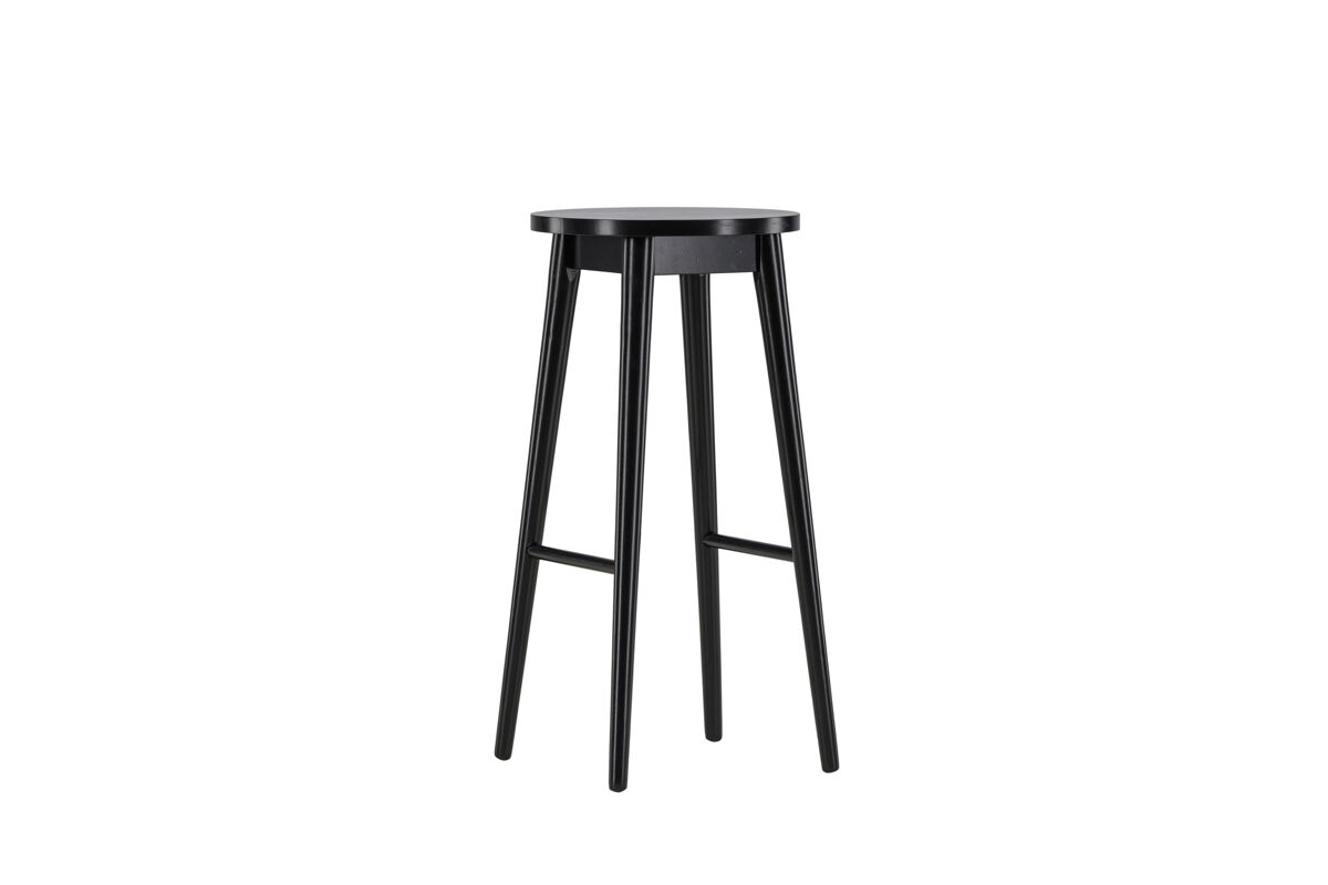 Taburete alto mollösand bs 1nos 36x36x75 negro