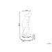 Beliani Figura decorativa RAAHE Beliani Figura decorativa RAAHE Blanco