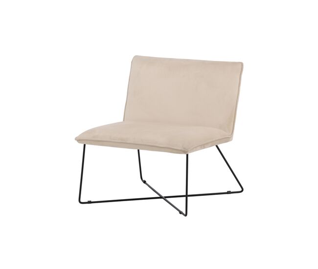 Taburete alto x-lounge bs 1nos 62x72x83 beige