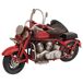 Sidecar de metal Sidecar de metal Rojo