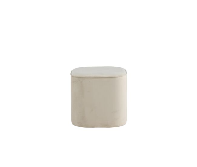 Puff piff p 1nos 44x44x41 blanco