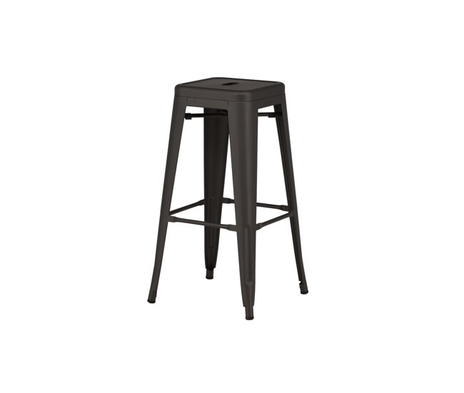 Taburete alto tempe bs 1nos 43x43x76 verdeoscuro