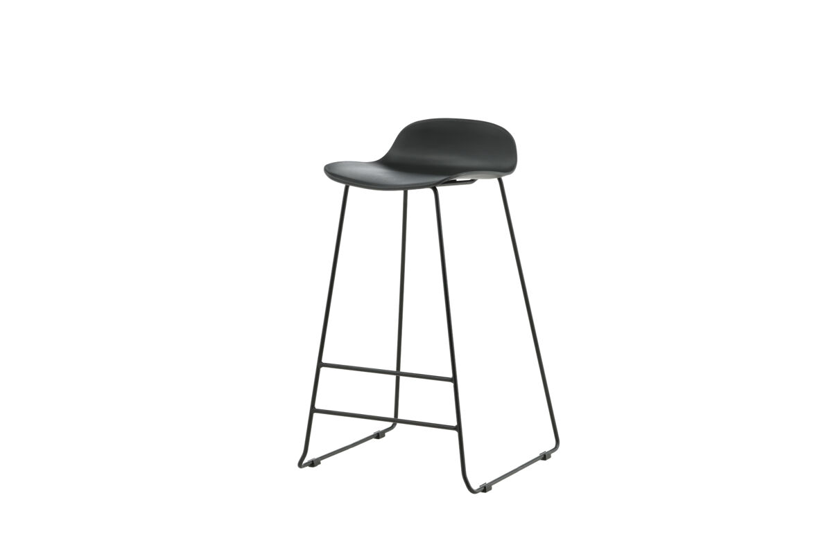 Taburete alto sea bs 1nos 50x42x87 negro