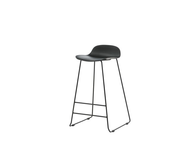 Taburete alto sea bs 1nos 50x42x87 negro