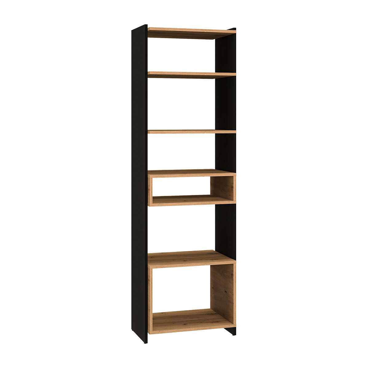 Librero columna 7 estantes Tara