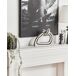 Beliani Figura decorativa ZANDER Beliani Figura decorativa ZANDER Blanco/ Negro