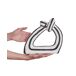 Beliani Figura decorativa ZANDER Beliani Figura decorativa ZANDER Blanco/ Negro