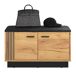 Banco zapatero 2 puertas Nilo 80 Banco zapatero 2 puertas Nilo 80 Madera