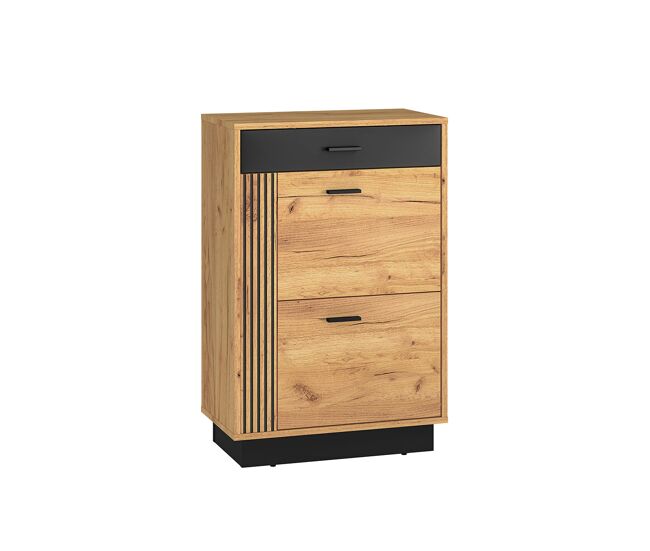 Mueble zapatero 2 puertas 1 cajón Nilo Madera