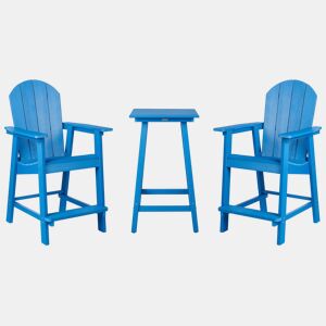Beliani Conjunto bistrô ADIRONDACK