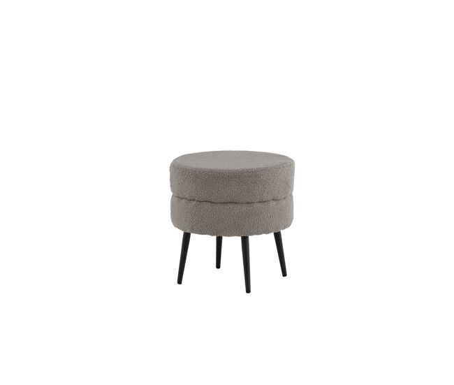 Puff pot p 1nos 40x40x40 gris