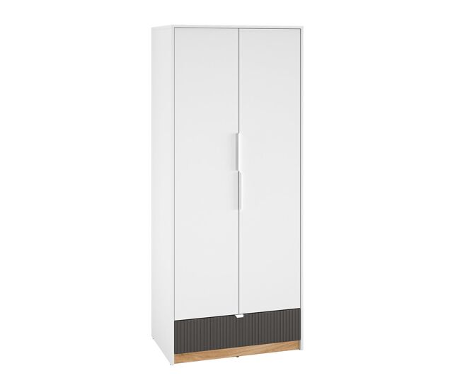 Armario 2 puertas 1 cajón Ronan Blanco