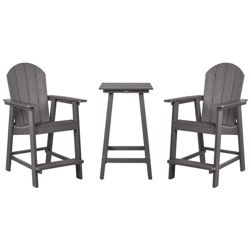 Beliani Conjunto bistrô ADIRONDACK Beliani Conjunto bistrô ADIRONDACK