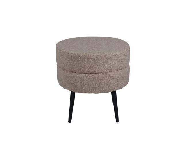 Puff pot p 1nos 40x40x40 beige