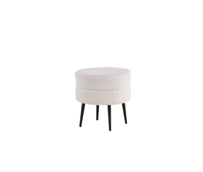 Puff pot p 1nos 40x40x40 blanco