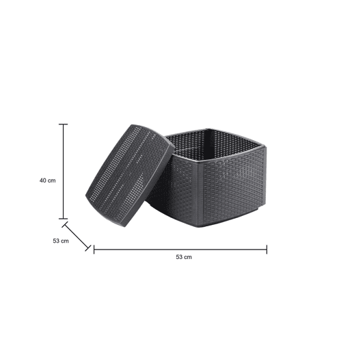 Mesa de apoio exterior em PVC