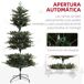 Árbol de Navidad Plástico, Acero HOMCOM, hogar - decoración Árbol de Navidad Plástico, Acero HOMCOM, hogar - decoración Verde